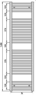 ZHD TERMOARREDO  AURA 500/1469 BCO