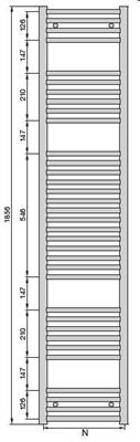 ZHD TERMOARREDO  AURA 450/1856 BCO