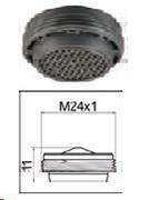 AERAT.M.SLIM-AIR  PCA S/GUSC.M24X1 l/m8.3 ECONOMIZZATORE IND.DA PRESSION