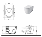 DCER SKIP VASO SOSPESO 37X50BCO BCO