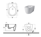 DCER SKIP BIDET SOSPESO 37X50BCOBCO