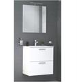 S&D MIA SET MOBILE 60 BCO LUCIDO (MOBILE+LAVABO+SPECCHIO+LAMPADA)