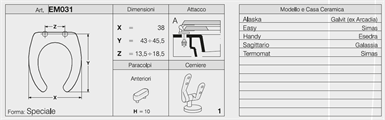 EM031 SEDILE MDF APERTURA DISABILI THERMOMAT-SIMAS-GALASSIA