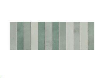 IDEA CERAM.RIV.KARMA STRIPE SMERALDO  25X75