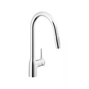 NOB MANIA MIX LAVELLO CUCINA DOCCIA ESTRAIBILE PULLDOWN 2 GETTI CROMO