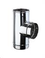 ITT TEE INOX 90GR INOX D140 MONO PARETE ITT-T90140