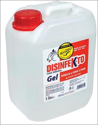 CMN DISINFEKTO GEL IGIEN.MANI LT5