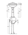 ARCADE COLONNA X LAVAB.AR814 BCA AR815