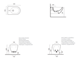 SFERA54 BIDET SOSPESO 35X54 BC.