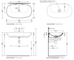 NUDA LAVABO CM95 CENTR.     APP./SOSP.