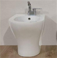 FLAMINIA MENO BIDET FILO PARETE  MONOFORO BCO