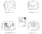 FLAMINIA ASTRA WC SOSPESO GOCLEAN BCO