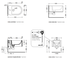 FLAMINIA ASTRA BIDET SOSPESO BCO