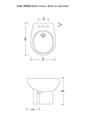 S&D CLIO BIDET A TERRA BASIC