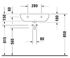 D-CODE LAVABO 60BCO             BCO