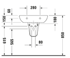 D-CODE LAVABO 60BCO             BCO