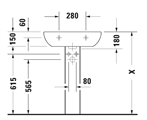 D-CODE LAVABO 60BCO             BCO