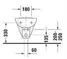 D-CODE BIDET SOSPESO         BCO 223615  (n.225715)