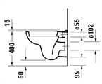 D-COD VASO SOSP.COMPACT35X48 BCO35X48 BCO