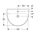 SELNOVA LAVABO CM 65        BCO(ex56030000)