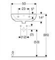 SELNOVA LAVABO CM 50        BCO(ex56060000)