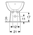 SELNOVA  BIDET MONOFORO       BCO (ex56250000)