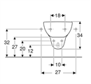 FANTASIA BIDET MON.SOSPES BCO  50255-000