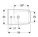 ICON SQUARE BIDET MONOF.SOSPESO    BCO (ex METRICA)