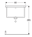 GEB ISEO LAVATOIO 60X50