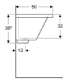 GEB ISEO LAVATOIO 60X50