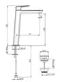 PAI NOVE MIX LAVABO ALTO SC.CROM.SIMPLE RAPID