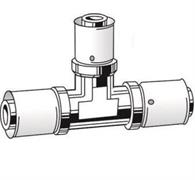 VS PEXAL  TEE  INTERMEDI  RIDOTTO    16*2- 20*2- 16*2